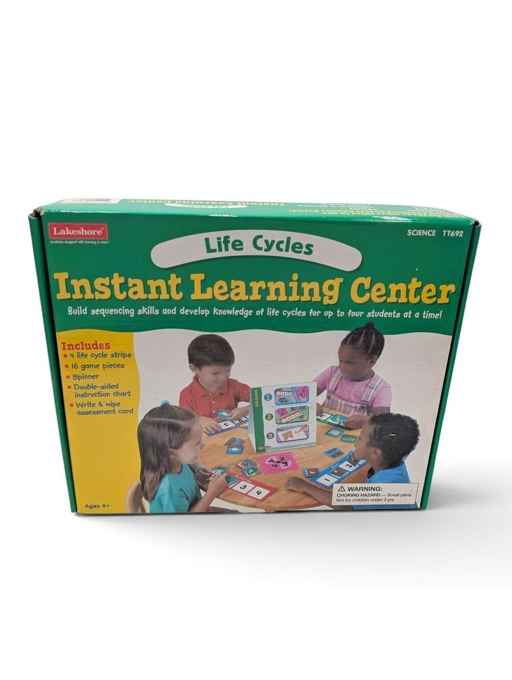 Lakeshore Life Cycles Science Learning Game Complete Homeschool Pre-K TT692